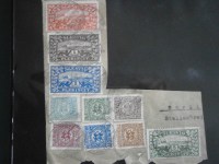 Deutsche Abstimmungsgebiete Schleswig Briefstck aus dem Jahre 1920 bis 10 Mark