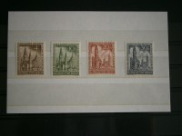 Berlin 1953 Kaiser Wilhelm Gedchtniskirche Michel 106/109 postfrisch