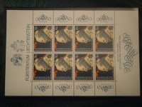 Liechtenstein Kleinbogen Jahr 1983 Michel Nr. 830 postfrisch