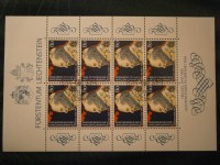 Liechtenstein Kleinbogen Jahr 1983 Michel Nr. 830 gestempelt