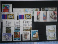 Liechtenstein Partie **/o ca. 25,-MM auf Steckkarte