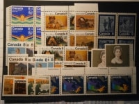 Kanada / Canada Partie mit postfrischen Marken + Brief 1938 per Queen Mary