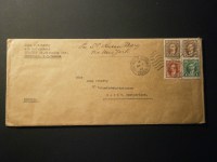 Kanada / Canada Partie mit postfrischen Marken + Brief 1938 per Queen Mary