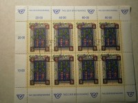 sterreich Tag der Briefmarken 1992 Kleinbogen gestempelt