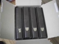 Berlin 4 Ringbinder mit Sammelblttern FDC + postfrisch + gestempelt