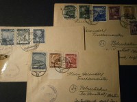 sterreich / Austria Partie ab Klassik mit Zensur-Briefen und Auslandspostmtern