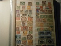 bersee Sammlung im alten Borek-Klemmbinder mit viel Commonwealth