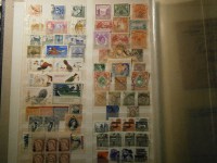 bersee Sammlung im alten Borek-Klemmbinder mit viel Commonwealth