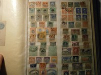 bersee Sammlung im alten Borek-Klemmbinder mit viel Commonwealth