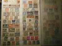 bersee Sammlung im alten Borek-Klemmbinder mit viel Commonwealth