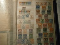 bersee Sammlung im alten Borek-Klemmbinder mit viel Commonwealth