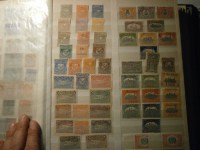 bersee Sammlung im alten Borek-Klemmbinder mit viel Commonwealth