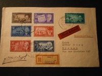 DDR Sammlerbrief 1955 
