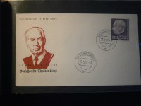 Saarland hochwertige Partie Ersttagsbriefe 1955-1957 mit Heuss-Stzen ber 900,-